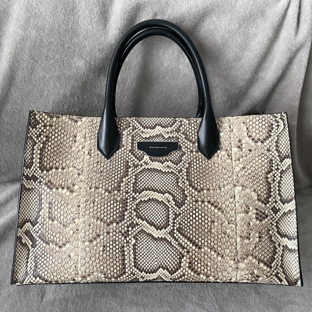 Balenciaga Python Padlock Tote - Picture 14 of 15